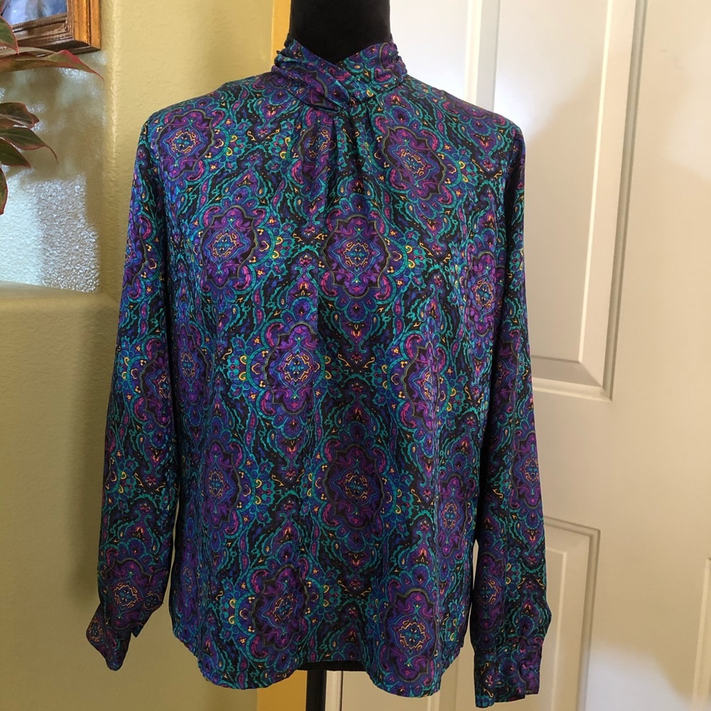 VTG ‘80’s-‘90’s Blouse